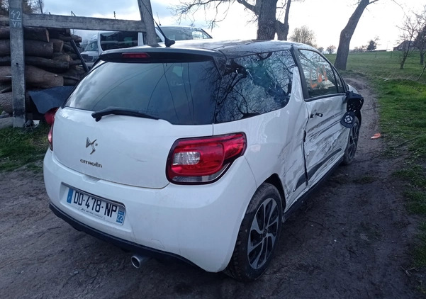 Citroen DS3 cena 11500 przebieg: 239000, rok produkcji 2014 z Rzeszów małe 106